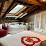 Experiencia romántica: cabaña con jacuzzi privado para parejas en Asturias