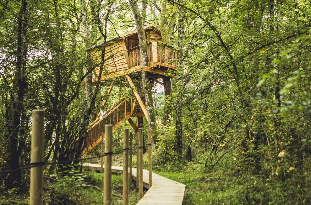 Experiencia única: Cabañas de madera en árboles en Navarra 1 Experiencia única: Cabañas de madera en árboles en Navarra
