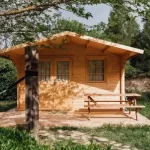 Escápate a las encantadoras cabañas de madera en la Sierra de Madrid